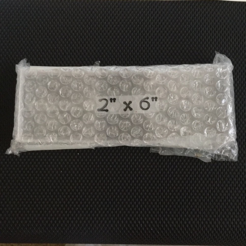 COPY - 2” x 6” clear block (for stamps)